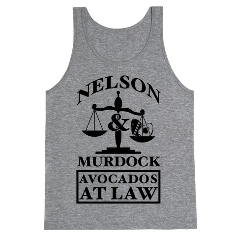 Nelson & Murdock Avocados At Law Tank Top