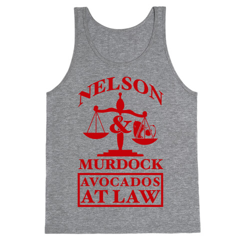 Nelson & Murdock Avocados At Law Tank Top