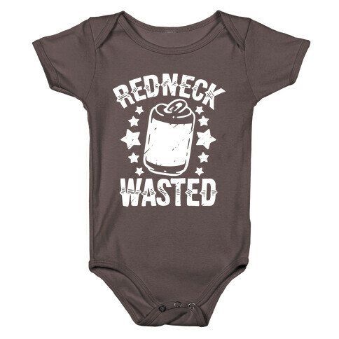 Redneck Wasted Baby One-Piece