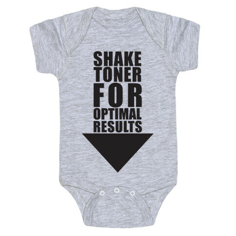 Shake Toner For Optimal Result Baby One-Piece