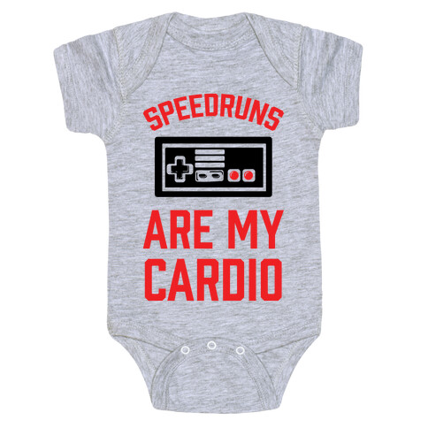 Speedruns are My Cardio Baby One-Piece
