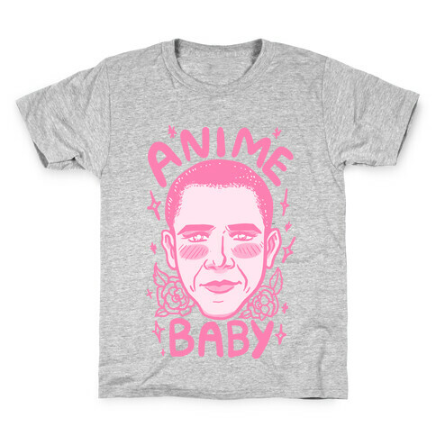Anime Baby Obama Kids T-Shirt