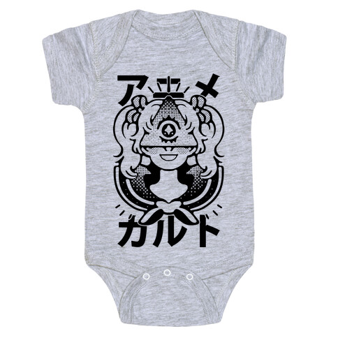 Anime Illuminati Cult Baby One-Piece