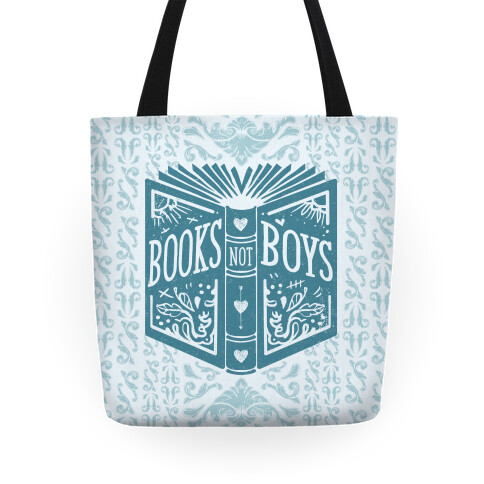 Books Not Boys Tote