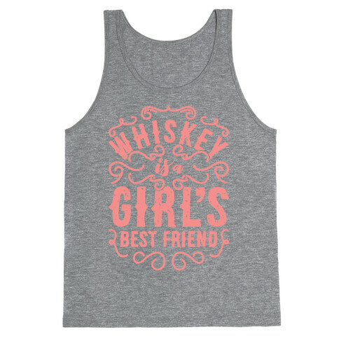 Whiskey Is A Girl's Best Friend Tank Top