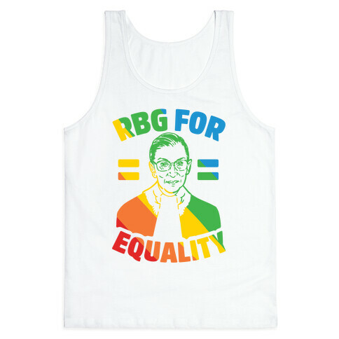 Rbg For Equality Tank Top