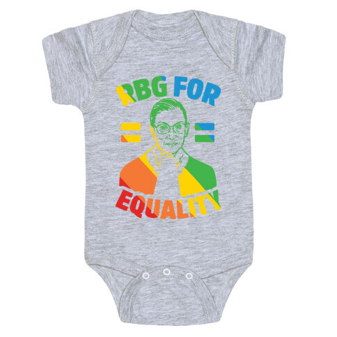 Rbg For Equality Baby One-Piece