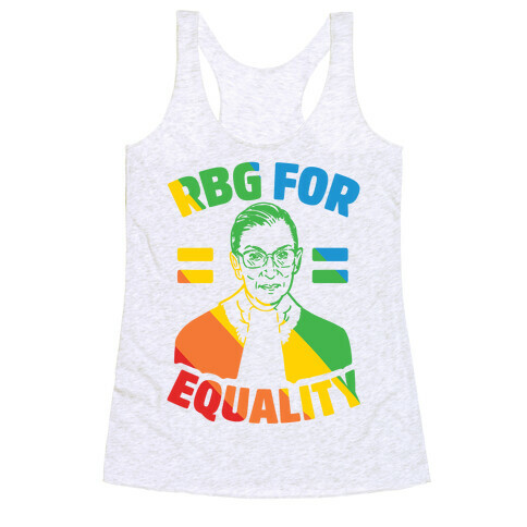 Rbg For Equality Racerback Tank Top