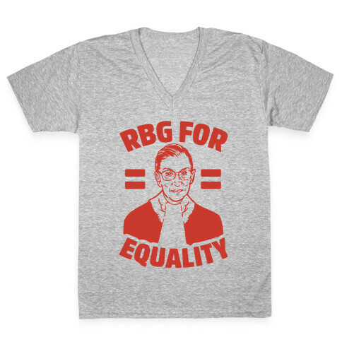 Rbg For Equality V-Neck Tee Shirt