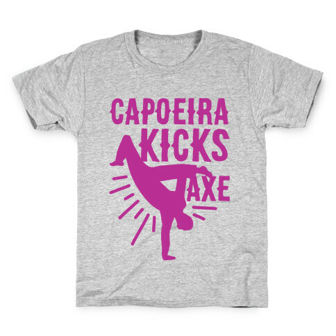 Capoeira Kicks Axe Kids T-Shirt