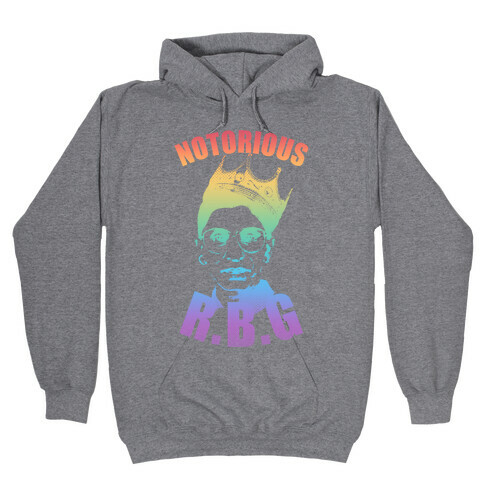 Rainbow Notorious R.B.G. Hooded Sweatshirt