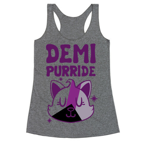 Demi Purride Racerback Tank Top