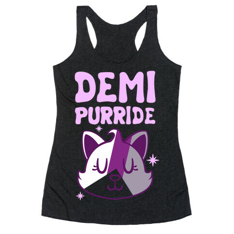 Demi Purride Racerback Tank Top