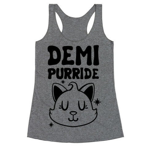 Demi Purride Racerback Tank Top