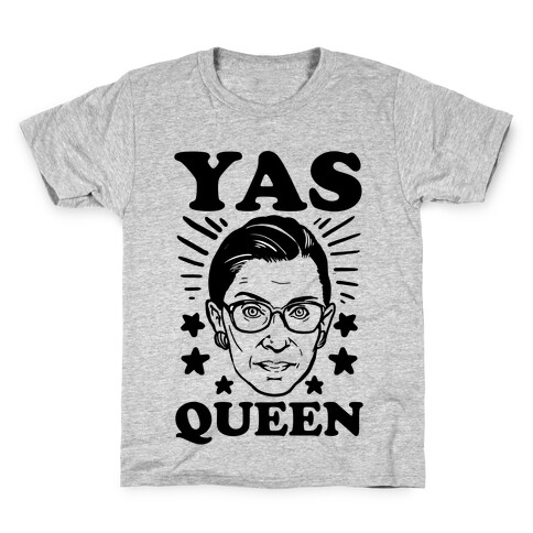 Yas Queen RBG Kids T-Shirt