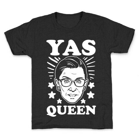 Yas Queen RBG Kids T-Shirt