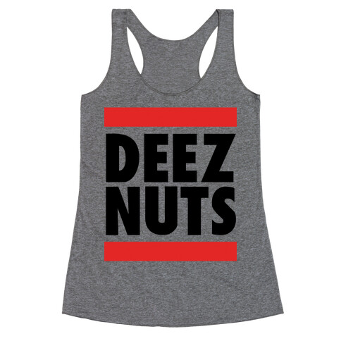 Deez Nuts (DMC Parody) Racerback Tank Top