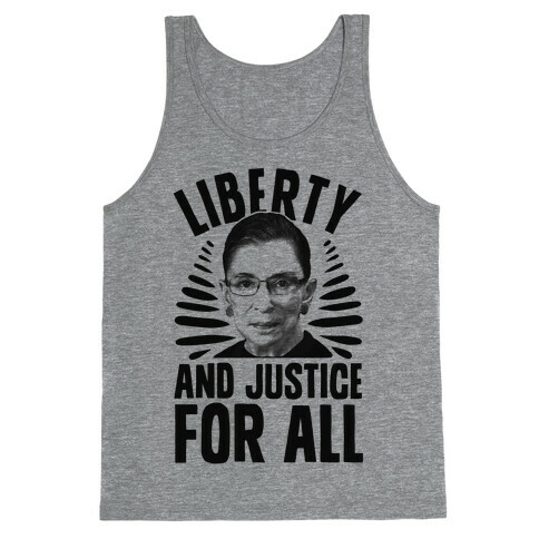 RBG Liberty and Justice for All Tank Top