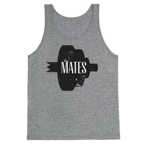 Swole Mates distressed (Mate Half) Tank Top