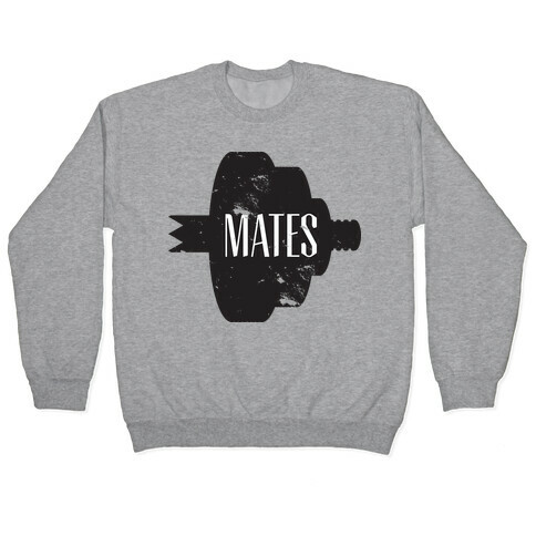 Swole Mates distressed (Mate Half) Pullover