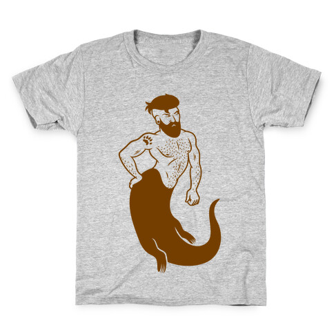 Otter Merman Kids T-Shirt