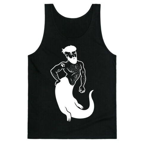 Otter Merman Tank Top