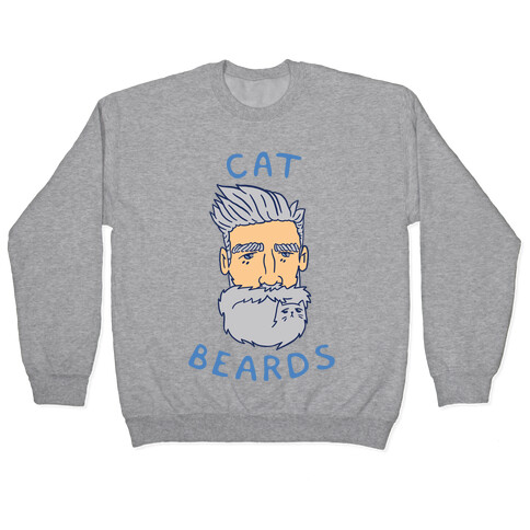 Grey Cat Beards Pullover