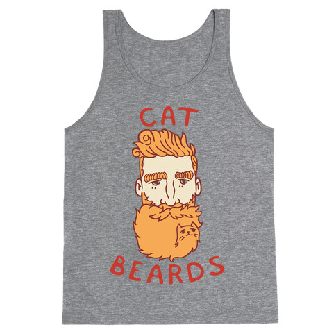 Ginger Cat Beards Tank Top