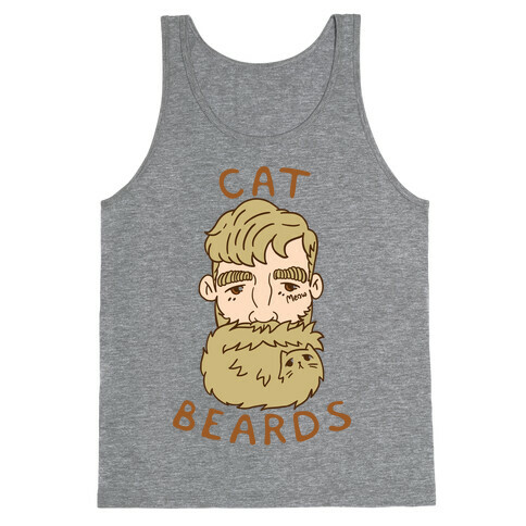 Blonde Cat Beards Tank Top