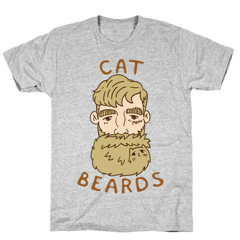Blonde Cat Beards T-Shirt