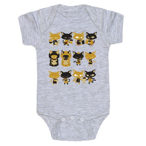 Coffee Cats Baby One-Piece