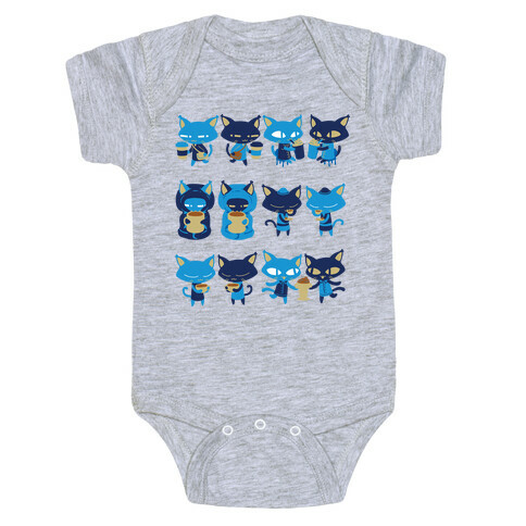 Coffee Cats Baby One-Piece