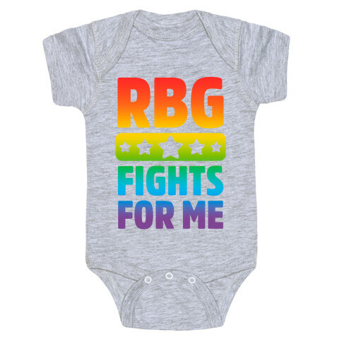 RBG Fights For Me Baby One-Piece