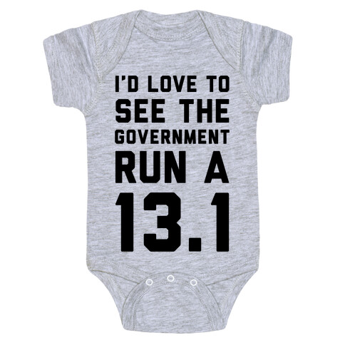 I'd Like To See The Government Run A 13.1 Baby One-Piece