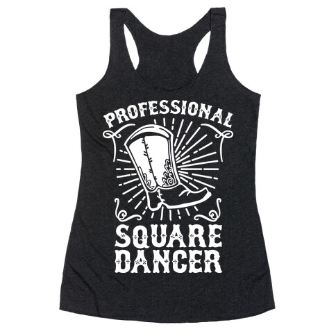 Professional Square Dancer Racerback Tank Top