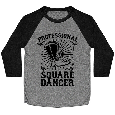 Professional Square Dancer Baseball Tee