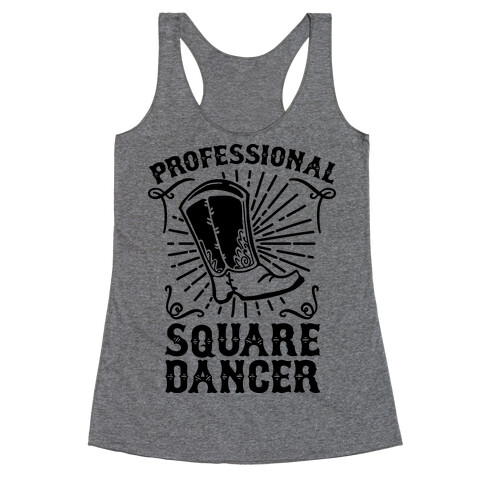 Professional Square Dancer Racerback Tank Top