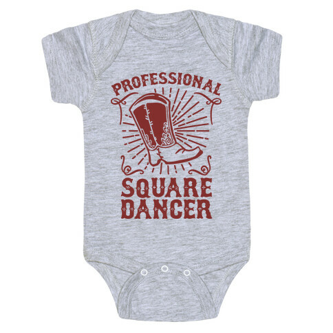 Professional Square Dancer Baby One-Piece