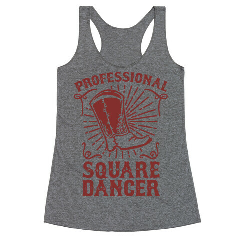 Professional Square Dancer Racerback Tank Top