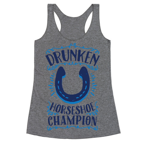 Drunken Horseshoe Champion Racerback Tank Top