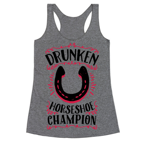 Drunken Horseshoe Champion Racerback Tank Top