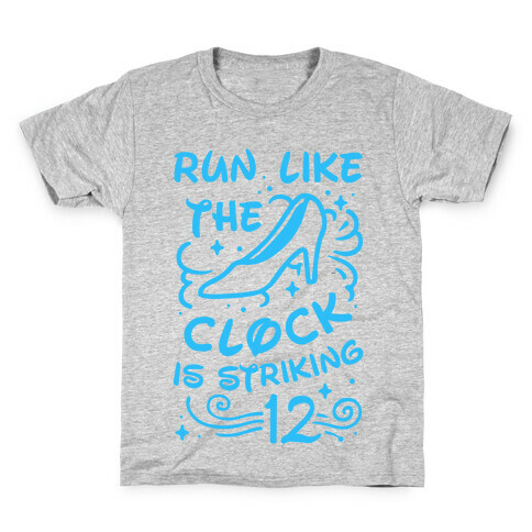 Run Like the Clock Is Striking 12 Kids T-Shirt