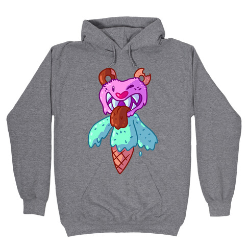 Ice Cream Bear Hooded Sweatshirt