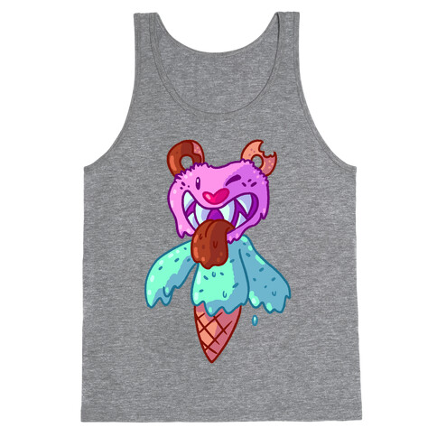 Ice Cream Bear Tank Top