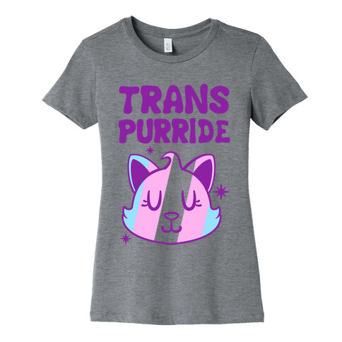 Trans Purride Womens T-Shirt