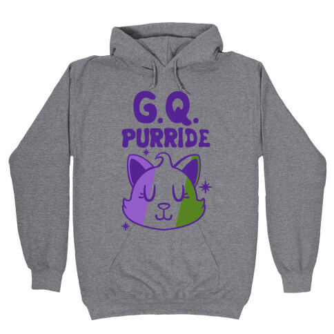 Genderqueer Purride Hooded Sweatshirt