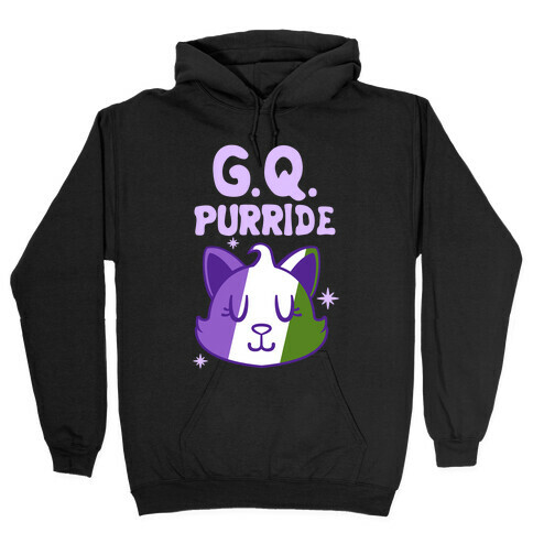 Genderqueer Purride Hooded Sweatshirt