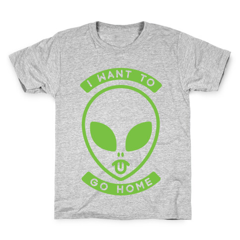 I Want To Go Home Kids T-Shirt
