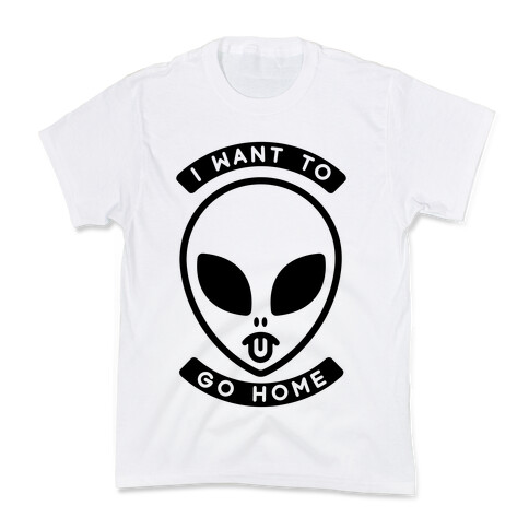 I Want To Go Home Kids T-Shirt