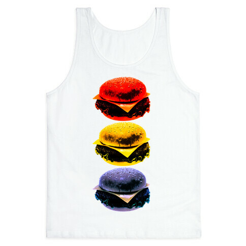 Primary Color Burgers Tank Top